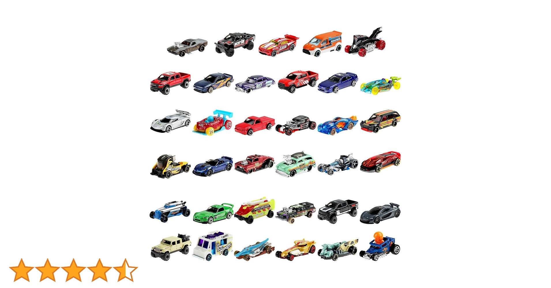 Hot Wheels 36 Car Pack : Amazon.sg: Toys